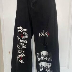 Hot Topic IT Pennywise Wide Leg Pants